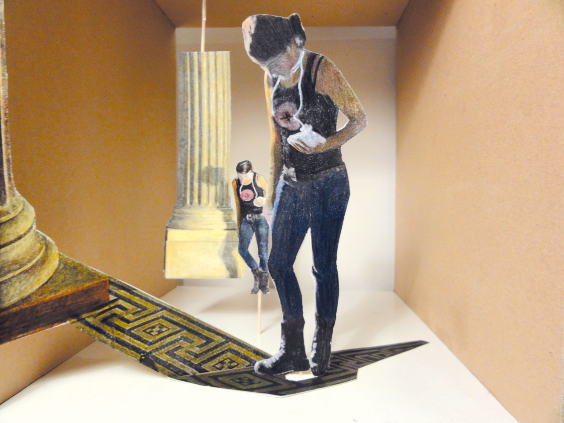 Performance Miniatures     Valeria Drotskaja Artist Leipzig Kunst Deutschland Künstlerin