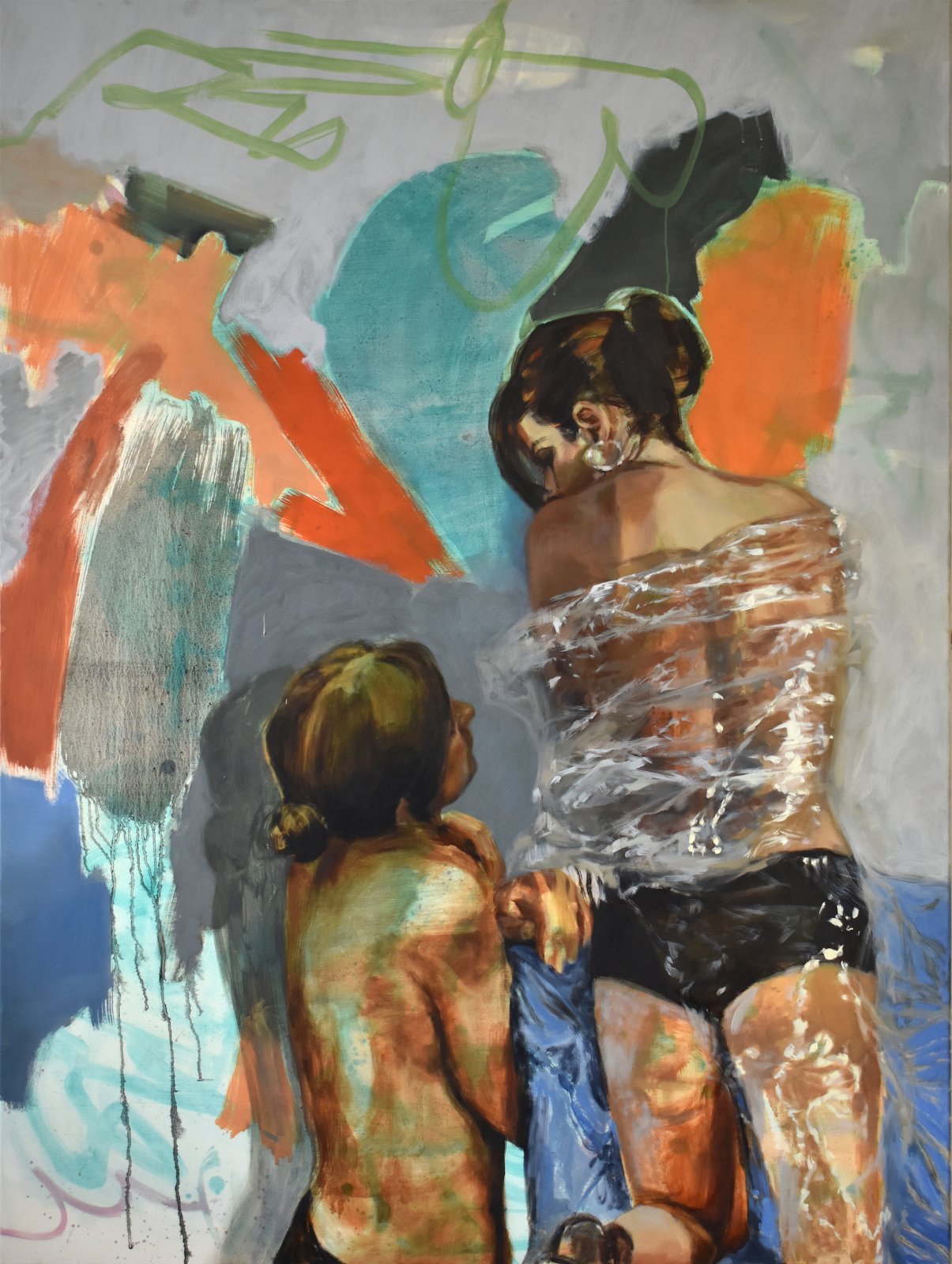 Valeria Drotskaja Figurative Malerei Leipzig