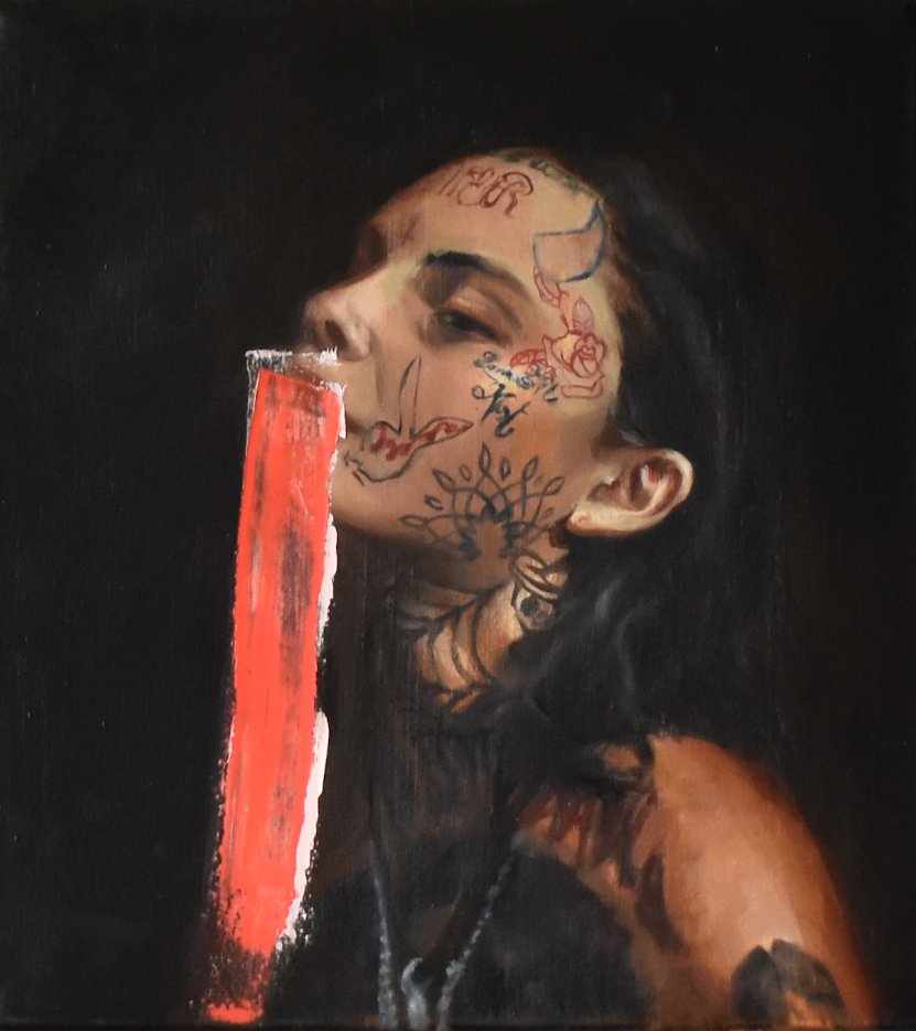 Valeria Drotskaja Figurative Malerei Leipzig