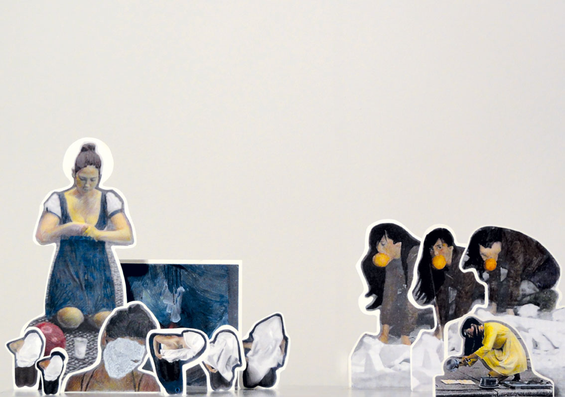 Performance Miniatures Valeria Drotskaja Artist Leipzig Kunst Deutschland Künstlerin