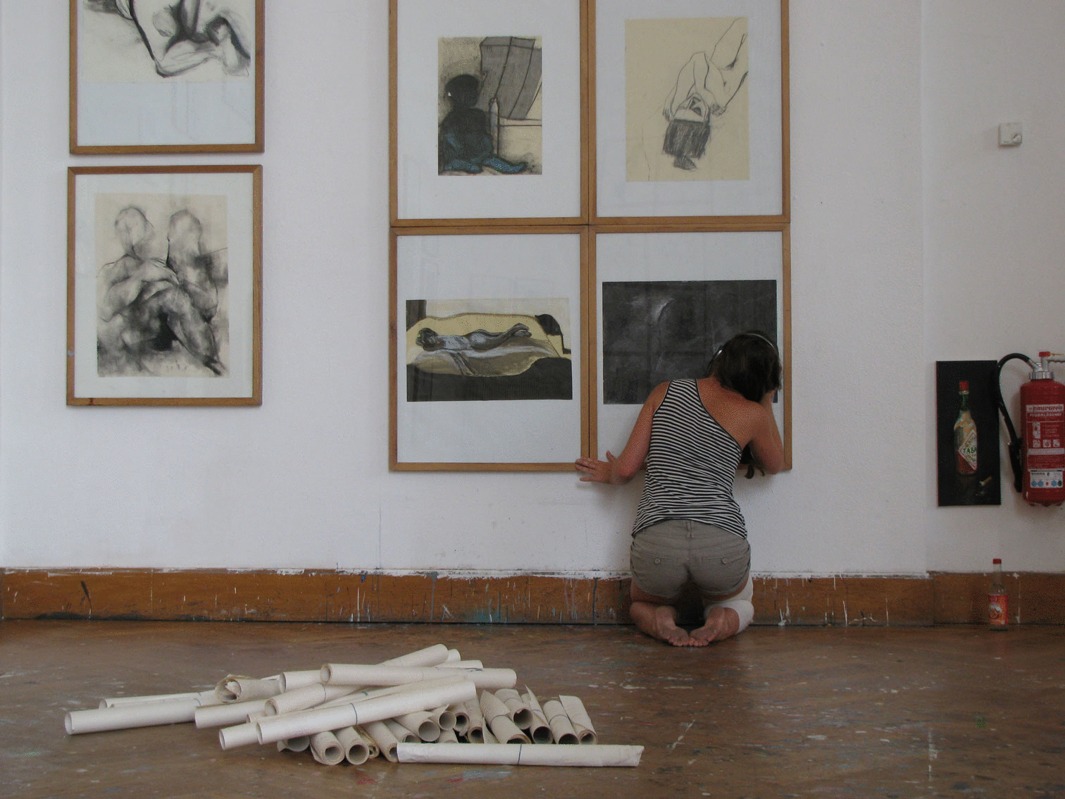Valeria Drotskaja, Pain Room, Hole of Fame, Dresden, Performance Leipzig Dresden Künstler Kunst